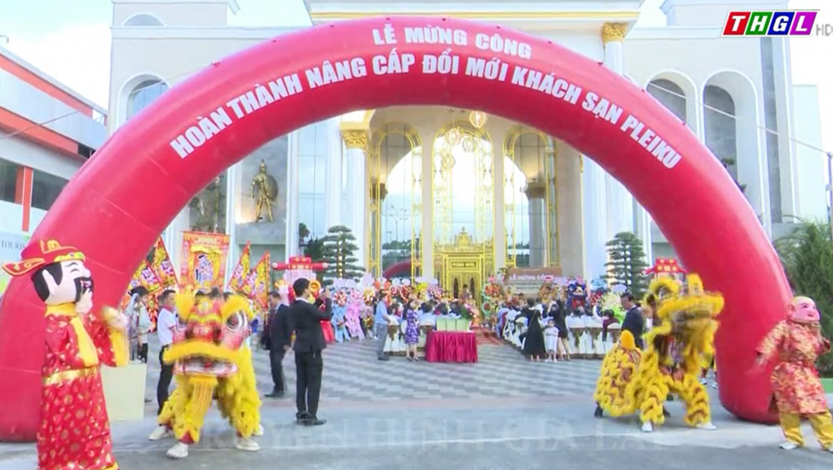 Lễ mừng công hoàn thành nâng cấp, đổi mới khách sạn Pleiku