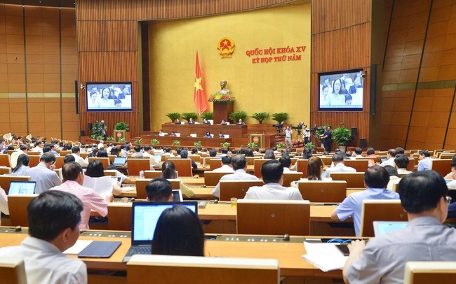 Ngày 30/5, Quốc hội thảo luận về dự án Luật Giao dịch điện tử (sửa đổi)