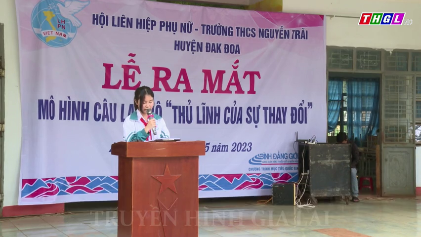Hội Liên hiệp Phụ nữ Đak Đoa ra mắt Câu lạc bộ “Thủ Lĩnh của sự thay đổi”