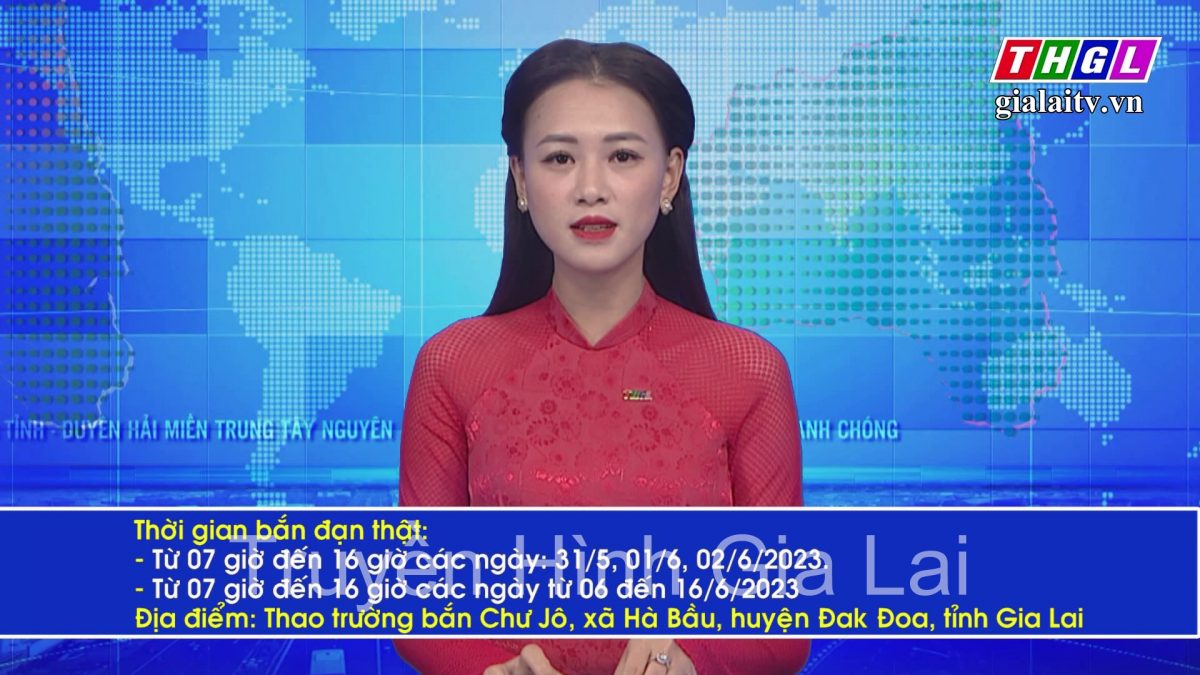 Thông báo về việc tổ chức bắn đạn thật