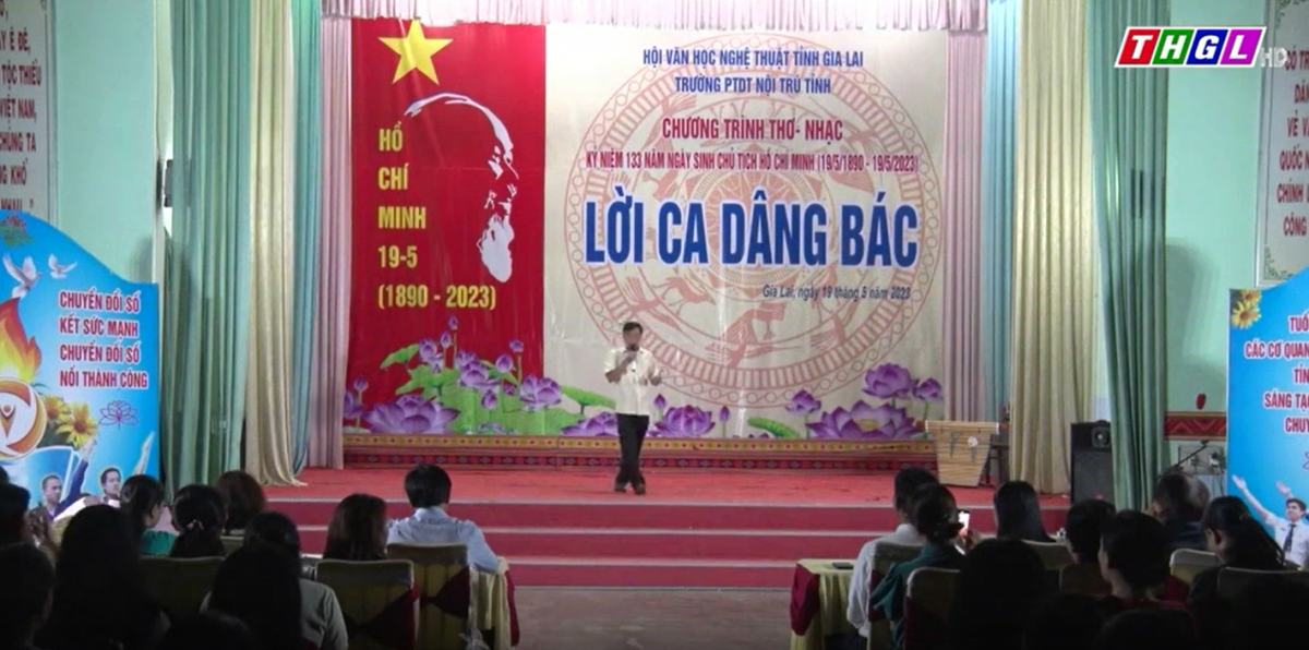 Hội Văn học nghệ thuật tỉnh Gia Lai tổ chức Chương trình Thơ – Nhạc với chủ đề “Lời ca dâng Bác”