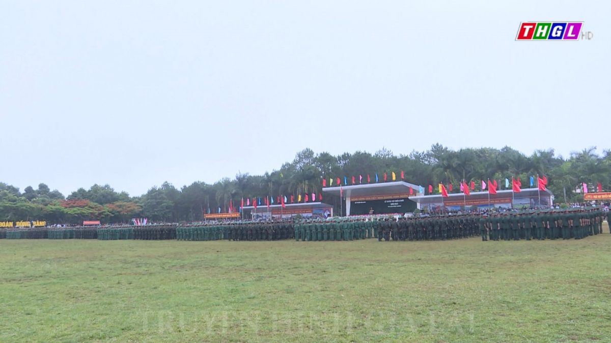 Sư đoàn 320, Quân đoàn 3 tổ chức Lễ tuyên thệ chiến sĩ mới năm 2023