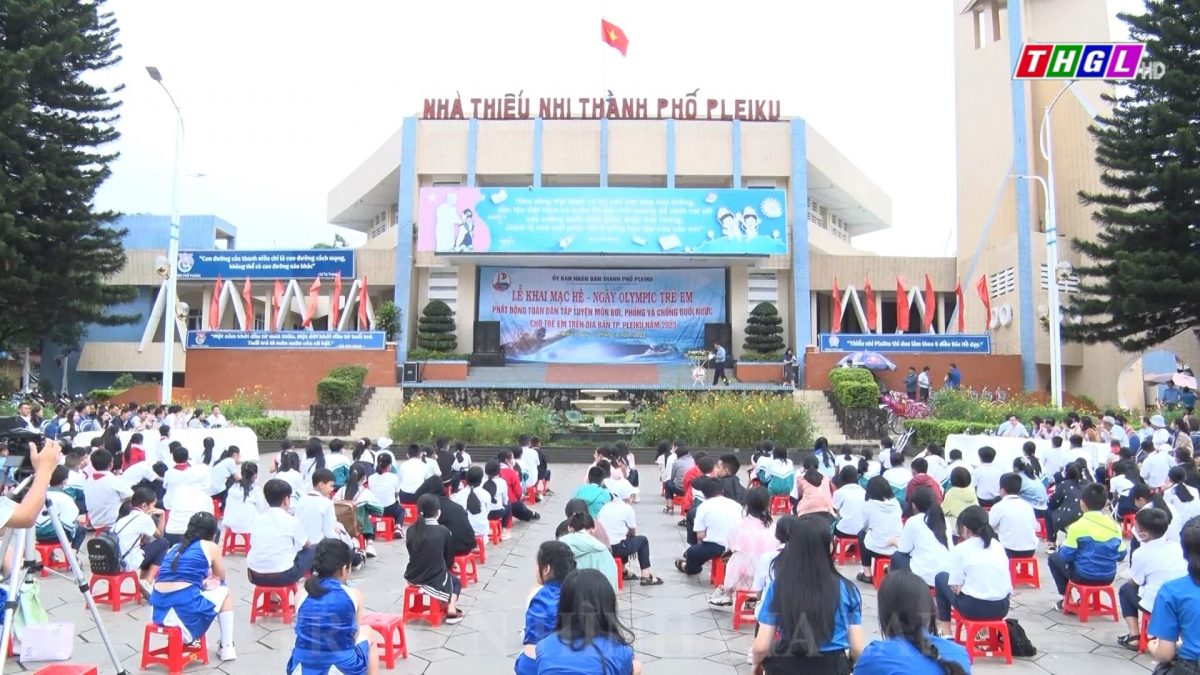 Ban Chỉ đạo hoạt động hè thành phố Pleiku tổ chức khai mạc hè 2023