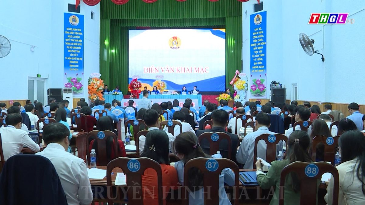 Công đoàn Viên chức tỉnh Gia Lai tổ chức Đại hội Công đoàn viên chức tỉnh lần thứ V, nhiệm kỳ 2023 – 2028