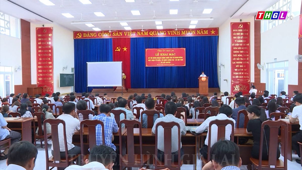 Năm 2023, Gia Lai dự kiến mở 106 lớp đào tạo, bồi dưỡng cho đội ngũ cán bộ, công chức, viên chức của tỉnh