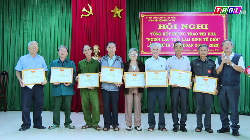 Chư Prông tổng kết phong trào thi đua “Người cao tuổi làm kinh tế giỏi” lần thứ III (giai đoạn 2018 – 2023)