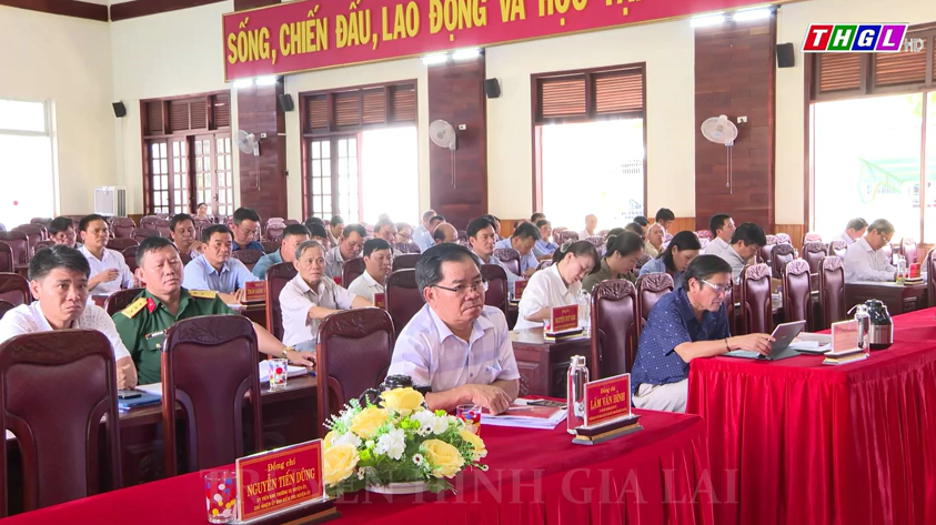 Chư Păh sơ kết giữa nhiệm kỳ thực hiện Nghị quyết Đại hội Đảng bộ huyện khóa VI