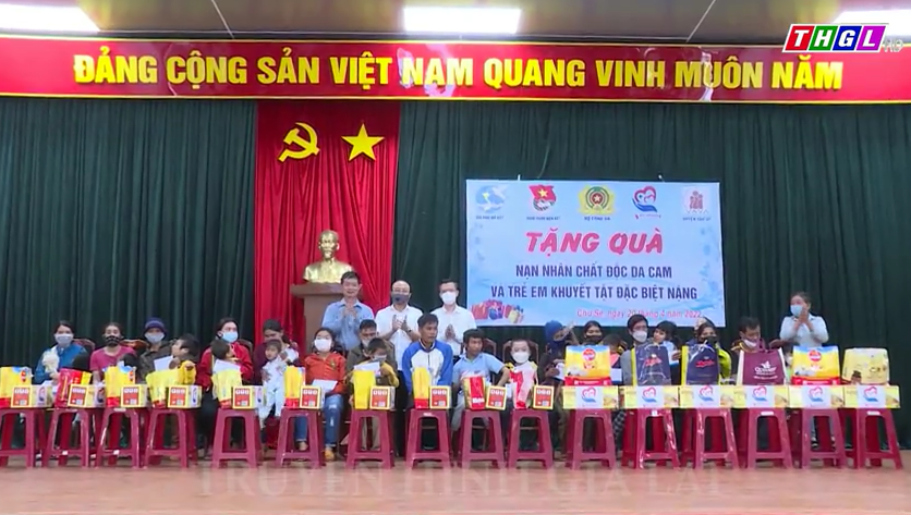 Hội Nạn nhân chất độc da cam/dioxin huyện Chư Sê đã huy động được hơn 5,9 tỷ đồng để chăm lo cho nạn nhân chất độc da cam