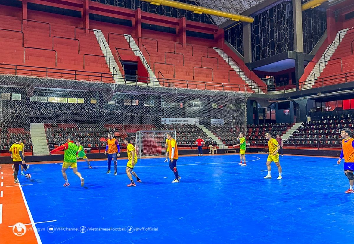 ĐT Futsal Việt Nam đón tin vui trước cuộc tái đấu Argentina