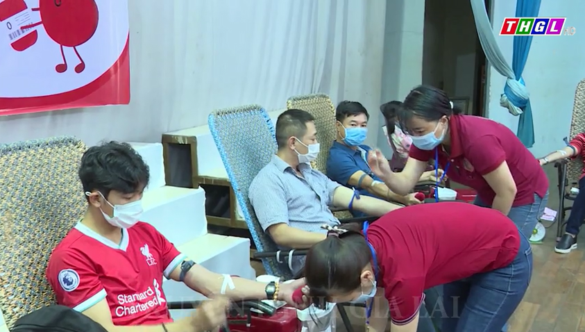Gia Lai có  hơn 1 ngàn đoàn viên công đoàn tham gia hiến máu tình nguyện