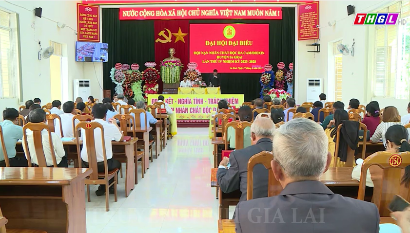 Hội Nạn nhân chất độc da cam/dioxin huyện Ia Grai Đại hội lần thứ IV