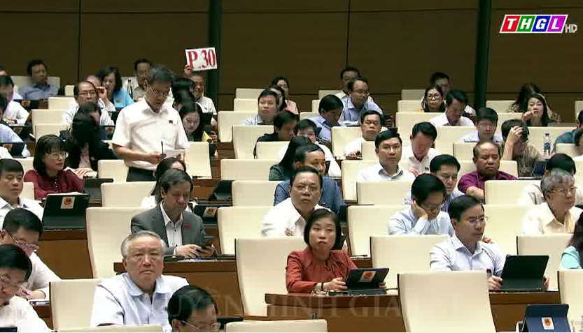 Chất vấn và trả lời chất vấn các nhóm vấn đề về lĩnh vực dân tộc, khoa học và công nghệ,  giao thông vận tải