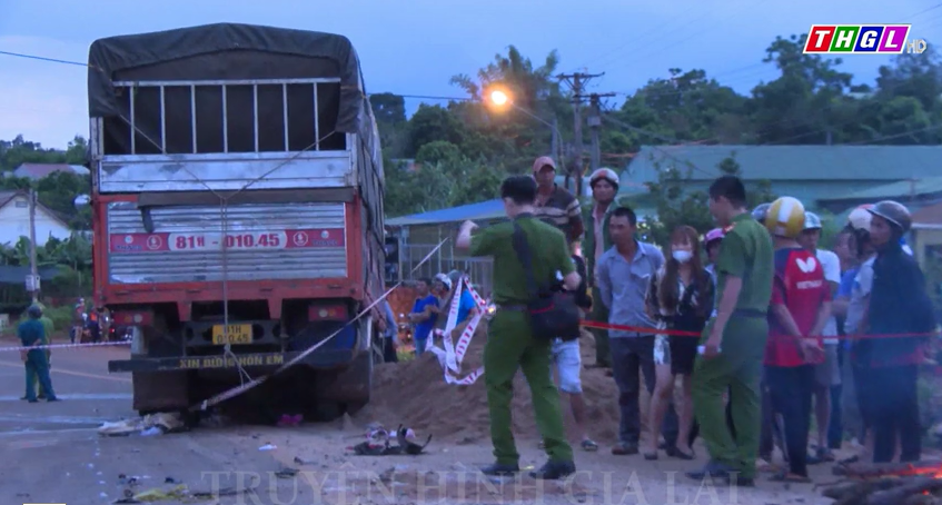 Tài xế lái xe tải gây tai nạn giao thông đặc biệt nghiêm trọng tại huyện Chư Prông không có nồng độ cồn hay chất ma túy