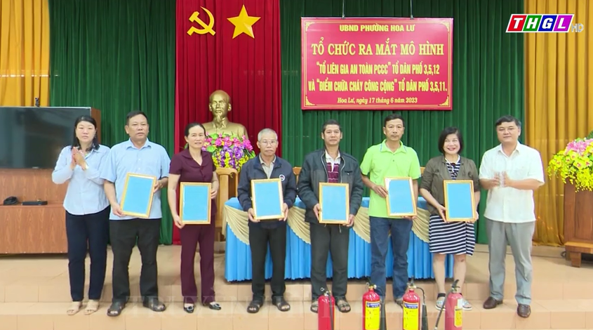 TP. Pleiku ra mắt thêm 6 mô hình “Tổ liên gia an toàn PCCC” và “Điểm chữa cháy công cộng”
