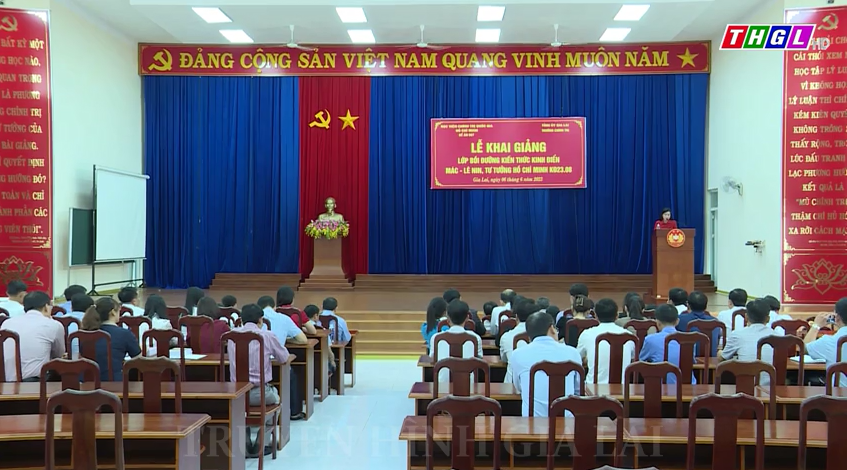 Khai giảng lớp bồi dưỡng kiến thức kinh điển Mác-Lênin, tư tưởng Hồ Chí Minh