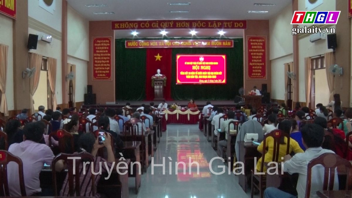 Kbang tổng kết 20 năm tổ chức Ngày hội “Đại đoàn kết toàn dân tộc”