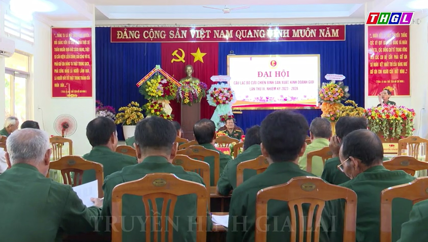 Đại hội Câu lạc bộ Cựu chiến binh sản xuất, kinh doanh giỏi huyện Krông Pa lần thứ III
