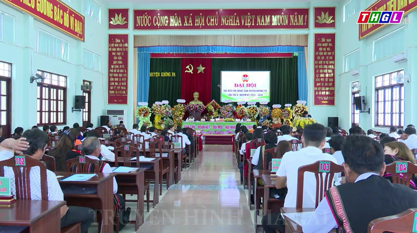 Đại hội đại biểu Hội Nông dân huyện Krông Pa lần thứ X, nhiệm kỳ 2023-2028