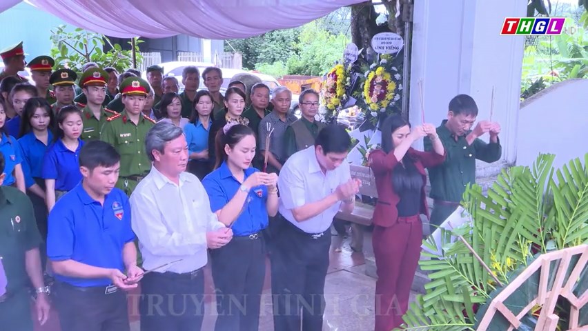 Chư Păh tổ chức viếng các Anh hùng Liệt sĩ nhân kỷ niệm 76 năm ngày Thương binh – Liệt sỹ (27/7)