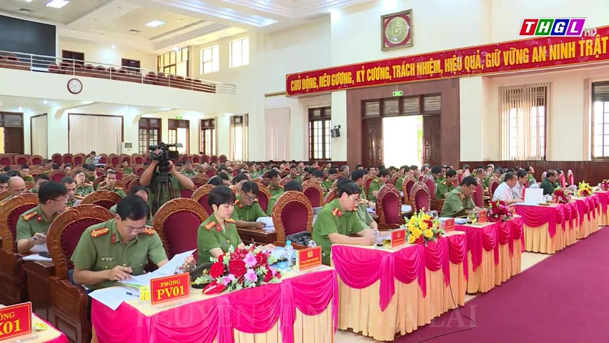 Công an tỉnh Gia Lai tổ chức Hội nghị sơ kết công tác Công an 6 tháng đầu năm 2023
