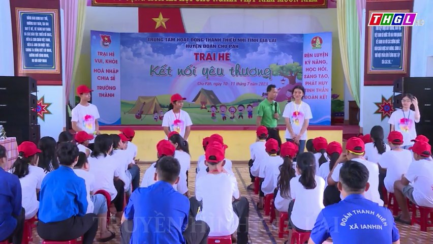 Huyện đoàn Chư Păh tổ chức trại hè “Kết nối yêu thương” năm 2023