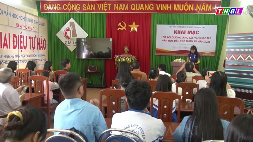 Khai mạc Lớp bồi dưỡng, sáng tác văn học trẻ, văn học dân tộc thiểu số năm 2023
