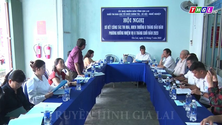 Khối thi đua các tổ chức chính trị – xã hội – nghề nghiệp tỉnh Gia Lai sơ kết 6 tháng đầu năm 2023
