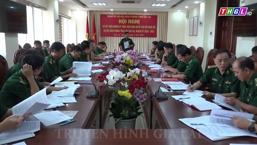 Đảng bộ Bộ đội Biên phòng tỉnh Gia Lai sơ kết giữa nhiệm kỳ thực hiện Nghị quyết Đại hội Đảng bộ  nhiệm kỳ 2020-2025