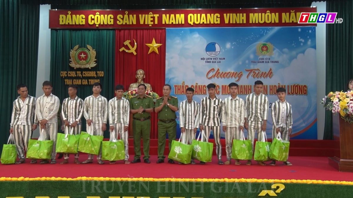Hội LHTN tỉnh Gia Lai tổ chức chương trình “Thắp sáng ước mơ thanh niên hoàn lương”