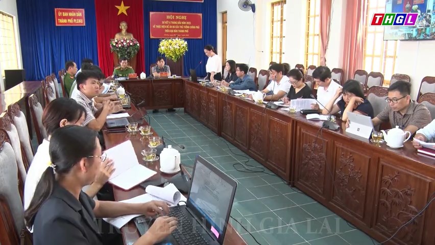 TP. Pleiku sơ kết 6 tháng đầu năm 2023 về thực hiện Đề án 06 của Chính phủ