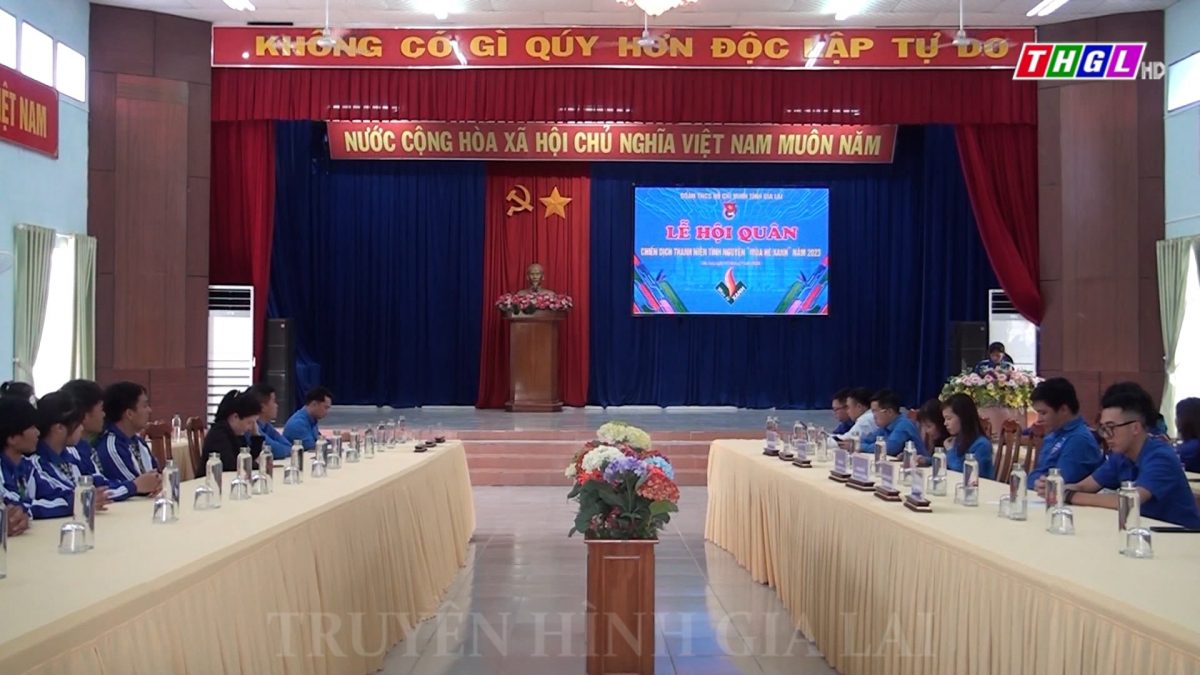 Tỉnh đoàn Gia Lai tổng kết chiến dịch Thanh niên tình nguyện “Mùa hè xanh” năm 2023