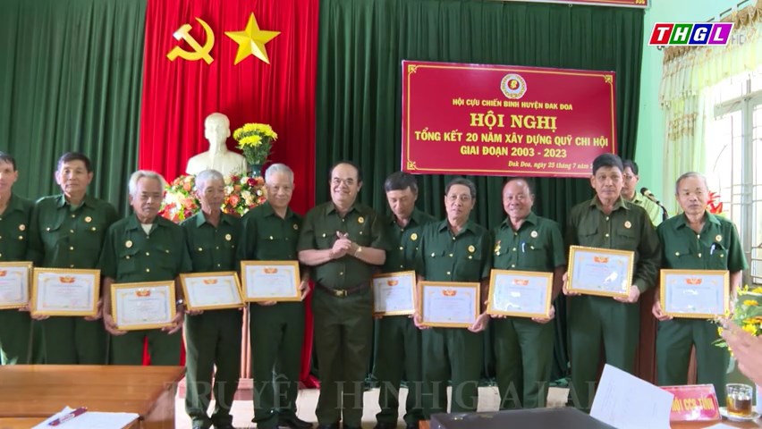 Hội viên Cựu chiến binh Đak Đoa xây dựng Qũy nội bộ được gần 3 tỷ đồng