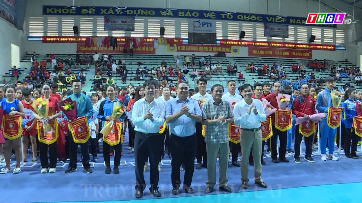 Hơn 470 VĐV tranh tài tại Giải Vô địch Wushu trẻ quốc gia năm 2023