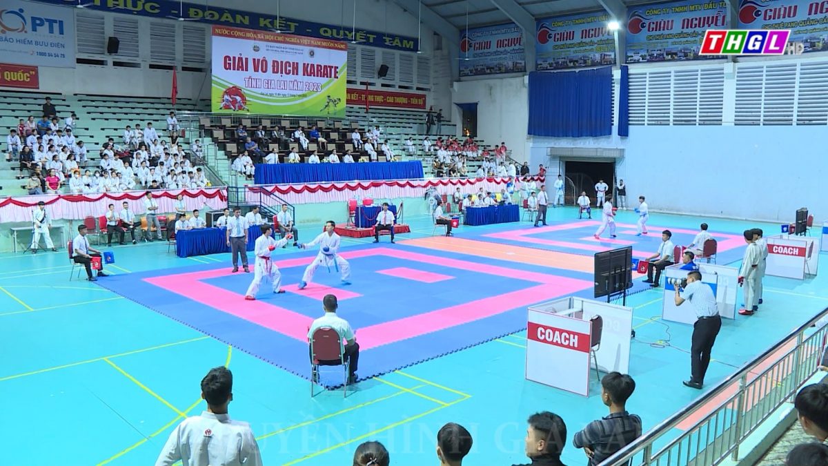Khai mạc Giải Vô địch Karate tỉnh Gia Lai năm 2023