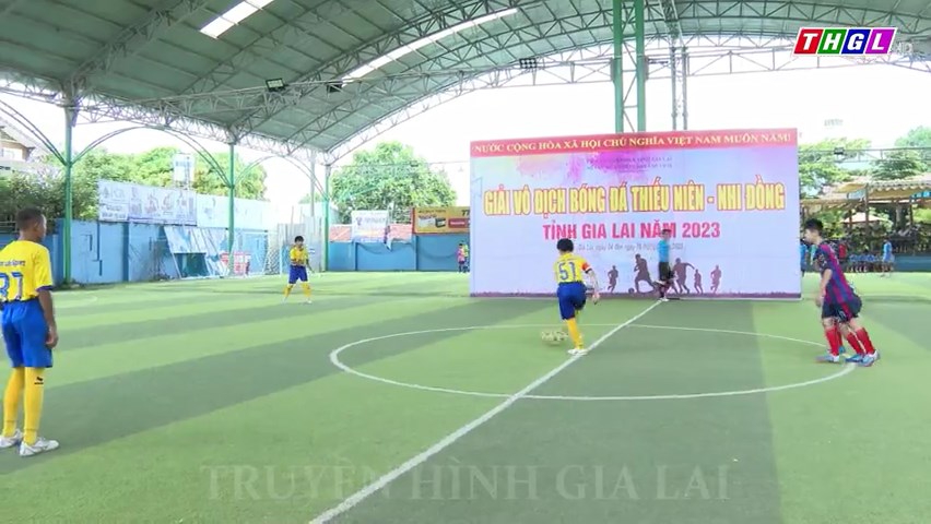 30 đội tham gia Giải Vô địch bóng đá Thiếu niên-Nhi đồng tỉnh Gia Lai năm 2023