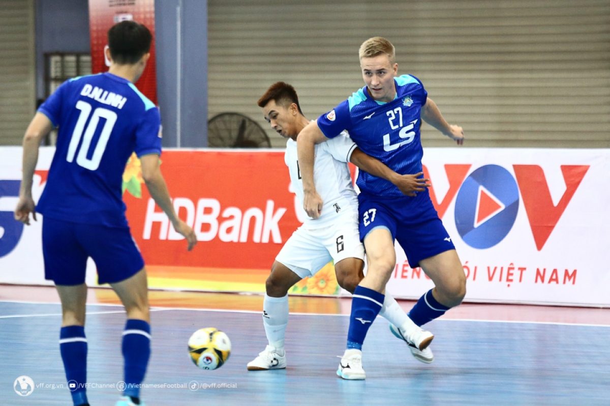 Kết quả Futsal HDBank VĐQG 2023: Thái Sơn Nam bị đội cuối bảng cầm chân