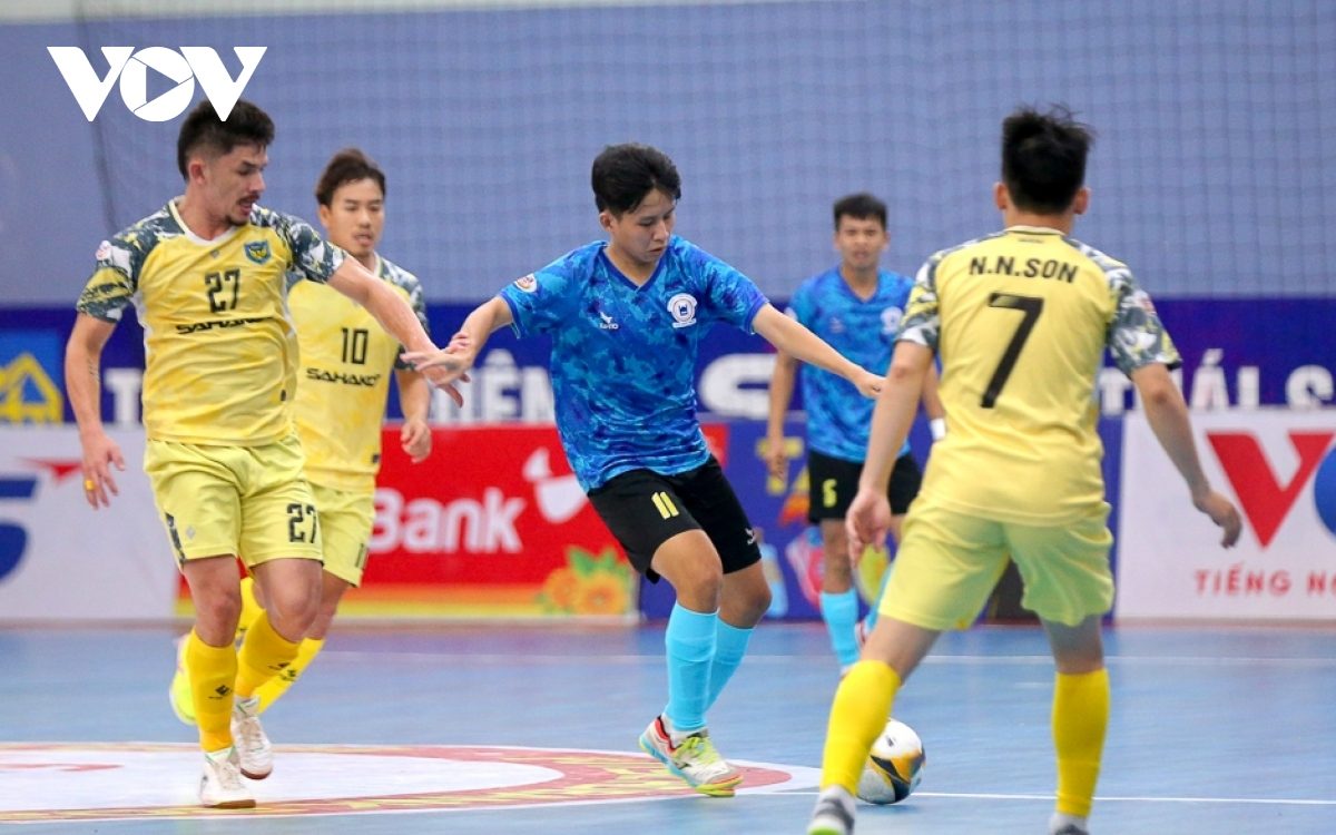 Kết quả Futsal HDBank VĐQG 2023: Thái Sơn Bắc tạm chiếm ngôi đầu