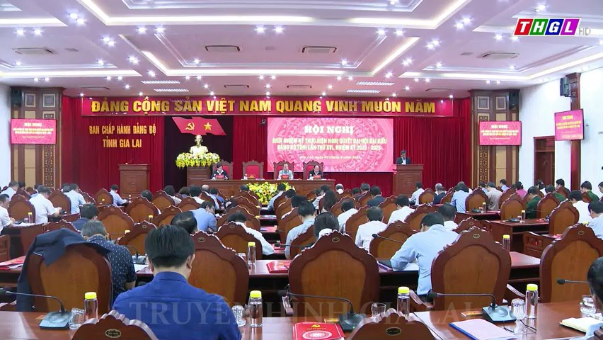 Khai mạc Hội nghị giữa nhiệm kỳ thực hiện Nghị quyết Đại hội đại biểu Đảng bộ tỉnh Gia Lai lần thứ XVI, nhiệm kỳ 2020 -2025