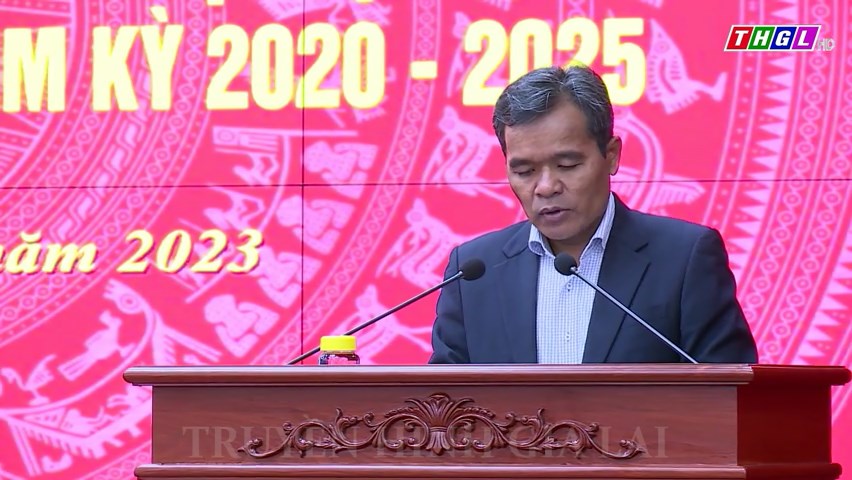 Đồng chí Hồ Văn Niên – Ủy viên Ban Chấp hành Trung ương Đảng, Bí thư Tỉnh ủy, Chủ tịch HĐND tỉnh Gia Lai: Chung sức, đồng lòng, quyết tâm thực hiện thắng lợi các chỉ tiêu, nhiệm vụ mà Nghị quyết Đại hội Đảng bộ tỉnh lần thứ XVI (nhiệm kỳ 2020-2025) đã đề ra