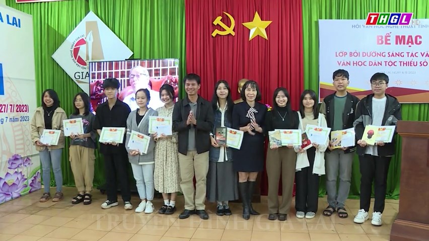 Bế mạc Lớp bồi dưỡng sáng tác “Văn học trẻ – Văn học DTTS” năm 2023