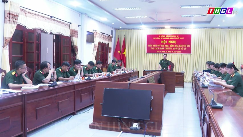 Bộ Chỉ huy Quân sự tỉnh Gia Lai – Tích cực thực hiện cải cách hành chính và chuyển đổi số