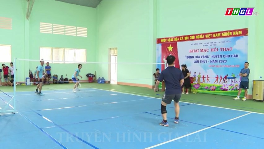 Chư Păh tổ chức Hội thao “Bông lúa vàng” lần thứ nhất năm 2023