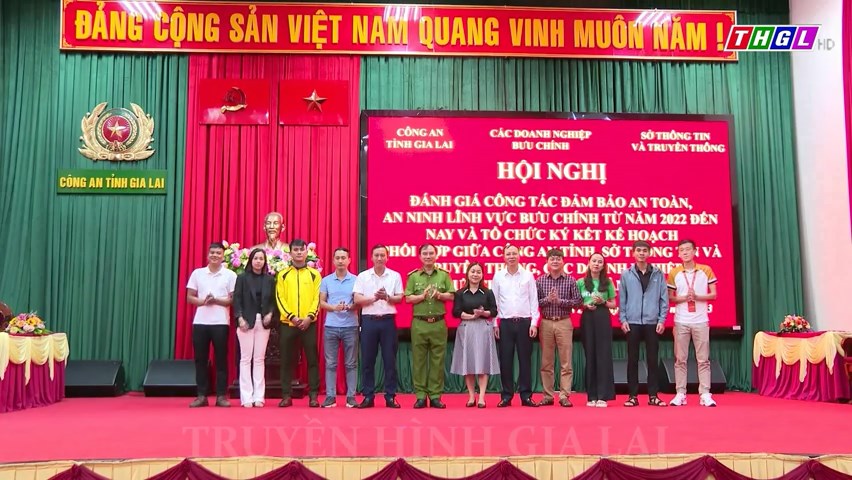 Ký kết bảo đảm an toàn, an ninh lĩnh vực Bưu chính
