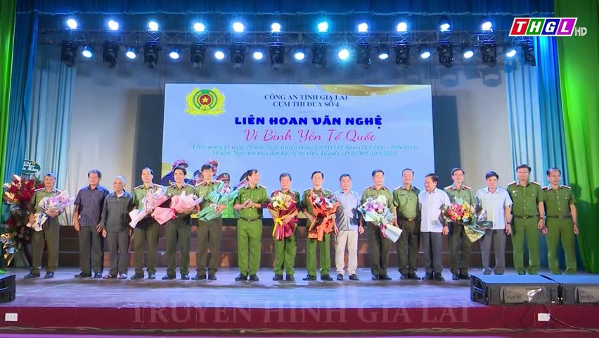 Cụm thi đua số 4 Công an tỉnh Gia Lai liên hoan văn nghệ “Vì bình yên tổ quốc” năm 2023