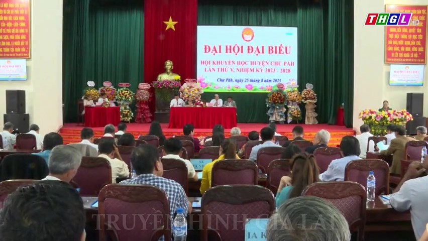 Đại hội đại biểu Hội Khuyến học huyện Chư Păh lần thứ V, nhiệm kỳ 2023-2028