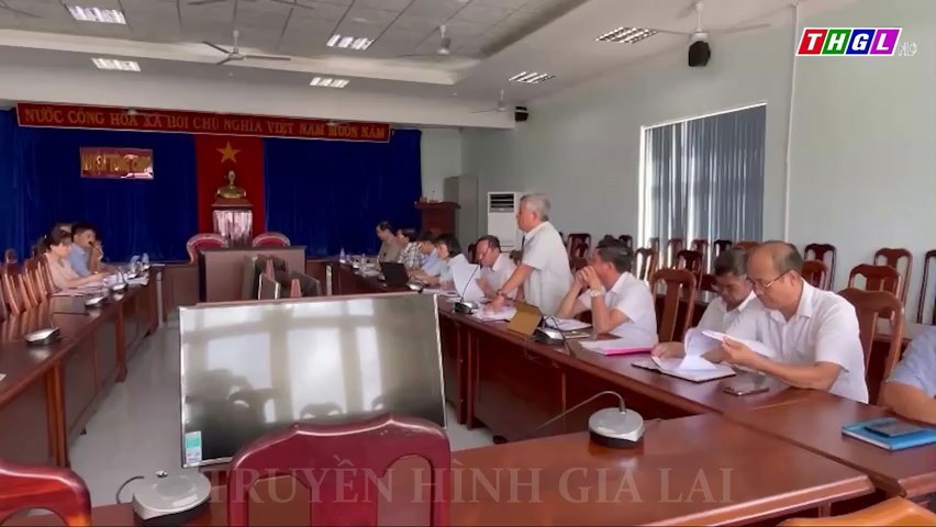 Sở Nội vụ tỉnh Gia Lai làm việc với huyện Kông Chro về công tác dân vận chính quyền