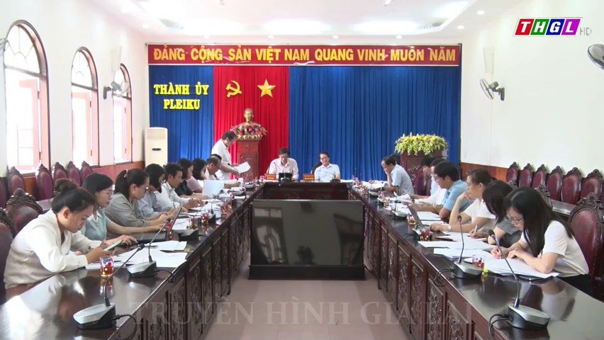 Thống nhất đề cương sơ bộ cuốn sách “Đảng bộ TP. Pleiku: Từ Đại hội đến Đại hội (1954 – 2025)”