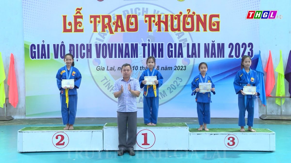 Bế mạc, trao 232 huy chương tại Giải vô địch Vovinam tỉnh Gia Lai năm 2023