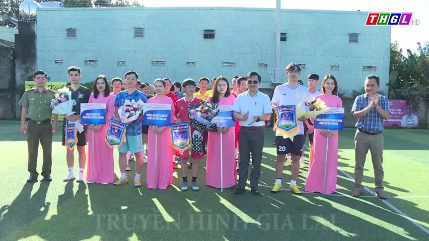 Giải Bóng đá mini chào mừng Ngày hội “Toàn dân bảo vệ ANTQ” năm 2023