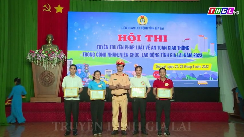Bế mạc Hội thi Tuyên truyền pháp luật về an toàn giao thông